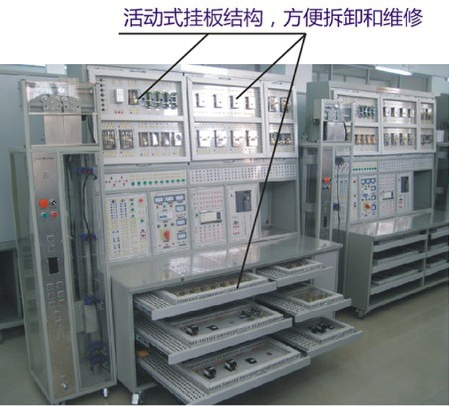 教學(xué)電梯電氣線路實訓(xùn)考核裝置